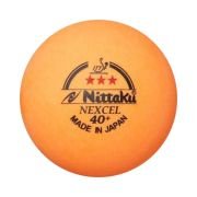 NEXCEL 40+  ITTF 3 lü Maç Topu Turuncu